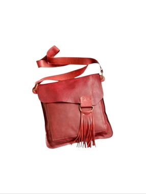 Lisa Leonard Boho Artisan Leather Bag